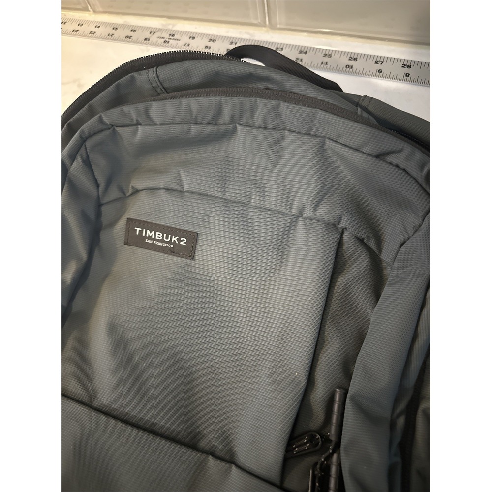 Timbuk2 Parkside Midway Laptop Tablet Gray Travel Pocket Work‎ School Backpack - Picture 2 of 10